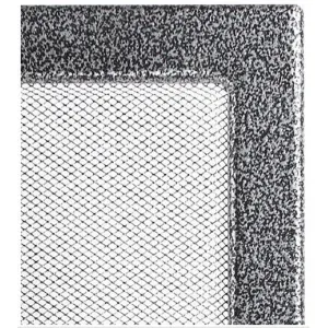 Kratki | Mriežka 11x24 čierno strieborna
