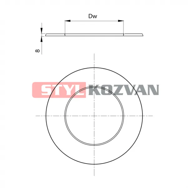 Prodmax Dymovody | Ružica ø 150 mm OJ20/150