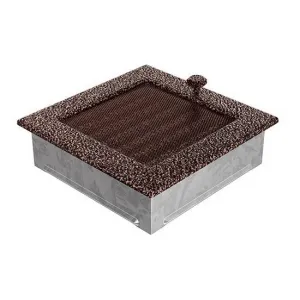 Kratki | Mriežka 17x17 medená so žalúziou