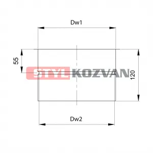 Prodmax Dymovody | Zder jednoduchý ø 120 mm  OJ12/120