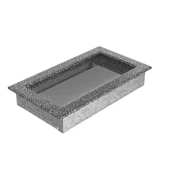 Kratki | Mriežka 17x30 čierno strieborna
