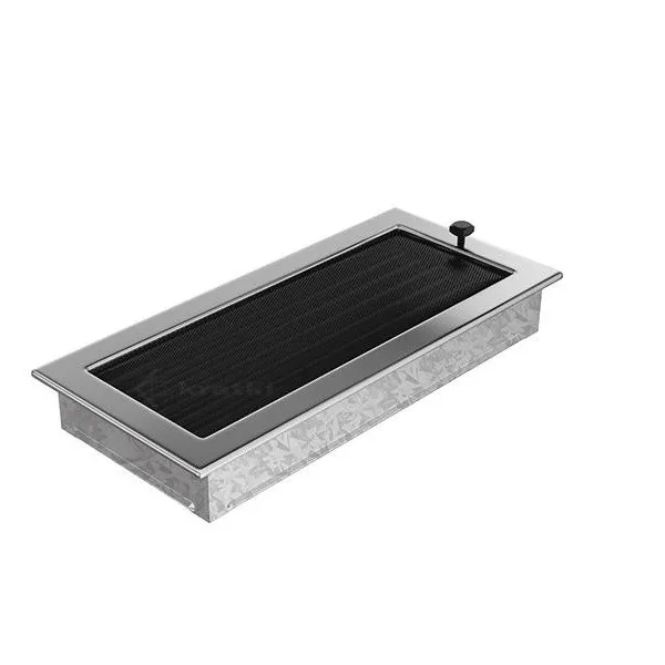 Kratki | Mriežka 17x37 chrómová so žalúziou