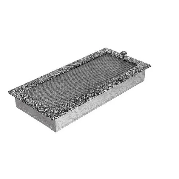Kratki | Mriežka 17x37 čierno strieborna so žaluziou