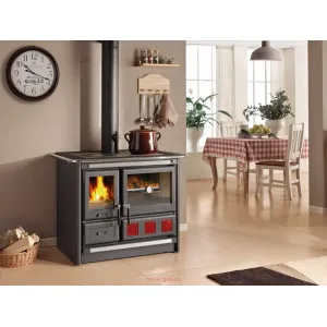 Sporák La Nordica - Rosa XXL čierny smalt 7,5 kW
