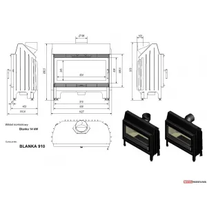 Kratki Blanka 910  - krbová vložka