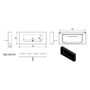 Kratki Delta Flat - biokrb