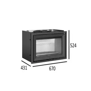 Jotul I 520 CB F - krbová vložka