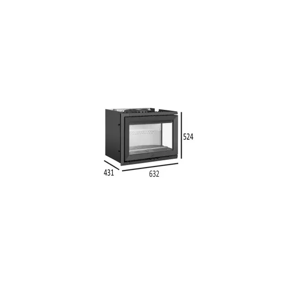 Jotul I 520 CB FR - krbová vložka