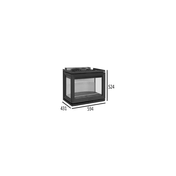 Jotul I 520 CB FRL - krbová vložka