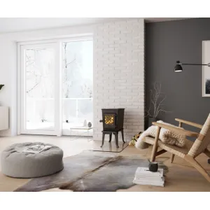 Jotul F 602 ECO BP čierny lak - liatinové krbové kachle