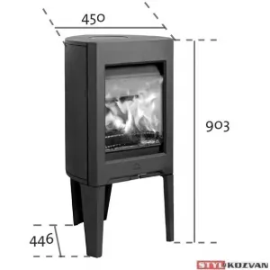Jotul F 162 CB - liatinové krbové kachle