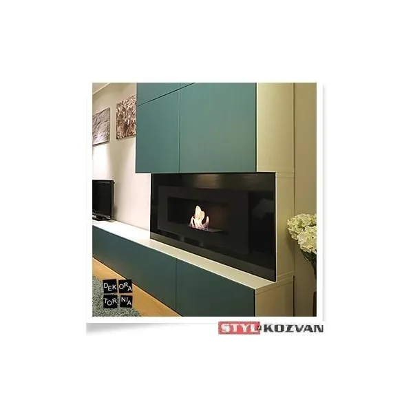 Kratki Delta 2 čierny 400x900mm - biokrb