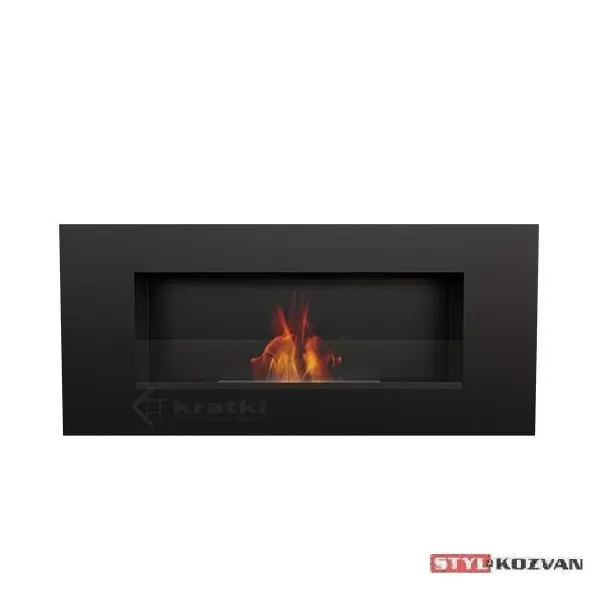 Kratki Delta 2 čierny 400x900mm - biokrb