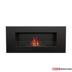 Kratki Delta 2 čierny 400x900mm - biokrb