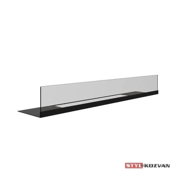 Kratki Delta 2 čierny 400x900mm - biokrb