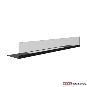 Kratki Delta 2 čierny 400x900mm - biokrb