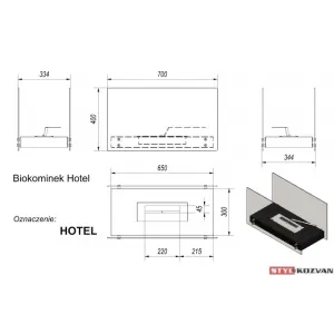 Kratki Hotel čierny - biokrb