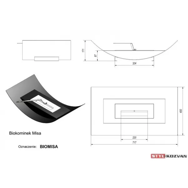Kratki Misa čierna - biokrb
