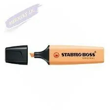 Zvýrazňovač STABILO BOSS ORIGINAL Pastel pastelová oranžová