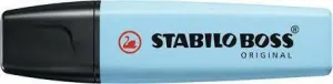 Zvýrazňovač STABILO BOSS ORIGINAL Pastel svieža modrá