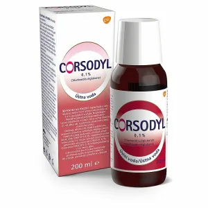 Corsodyl Ústna voda 0,1 % 200 ml