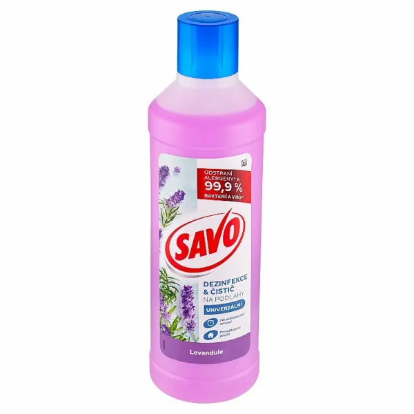 Savo Dezinfekcia a čistič na podlahy levanduľa 1000 ml 1ks