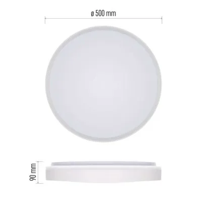 EMOS LED svietidlo LIVI 50 cm, 45 W, teplá-studená biela, stmievateľné s diaľkovým ovládaním