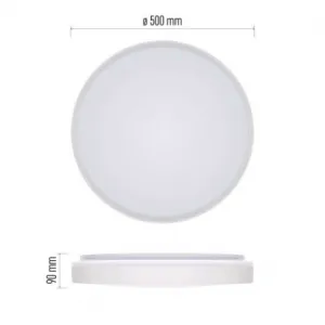 EMOS LED svietidlo LIVI 50 cm, 45 W, teplá-studená biela, stmievateľné s diaľkovým ovládaním
