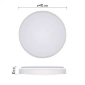 EMOS LED svietidlo LIVI 40 cm, 30 W, teplá studená biela, stmievateľné s diaľkovým ovládaním