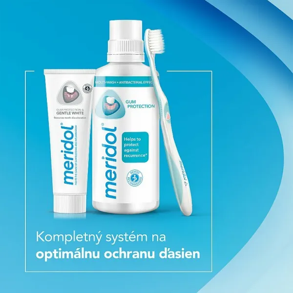 Meridol Gum Protection Whitening bieliaca zubná pasta 75 ml