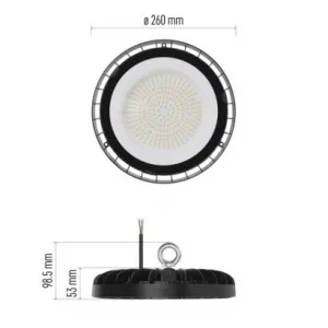 EMOS LED priemyselné závesné svietidlo HIGHBAY CORUS 133W