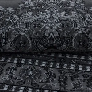 Koberec Marrakesh rozeta sivý