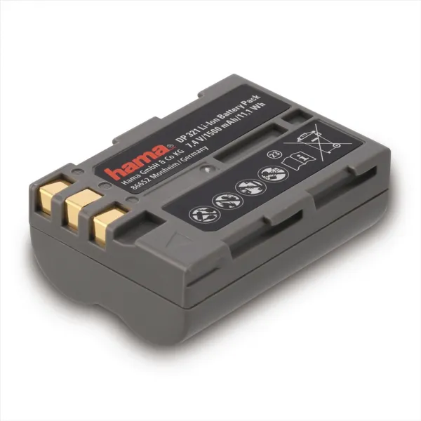 Hama fotoakumulátor typ Nikon EN-EL3e, Li-Ion 7,4 V/1500 mAh 85076000