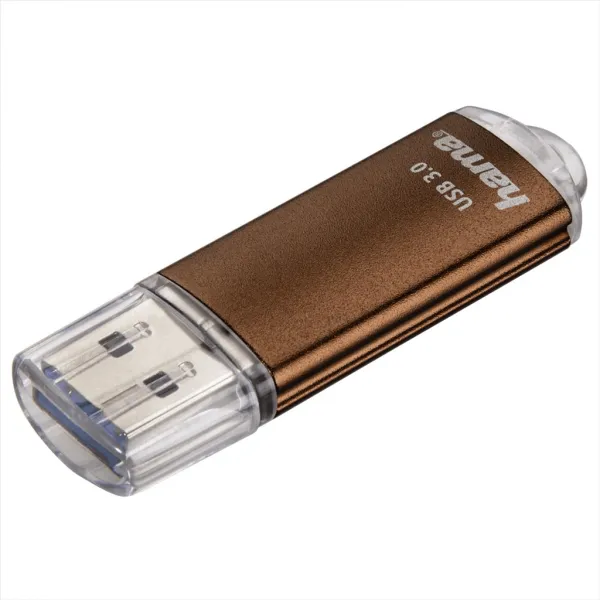 Hama FlashPen Laeta, USB 3.0, 64 GB, 40 MB/s, hnedý 85235110