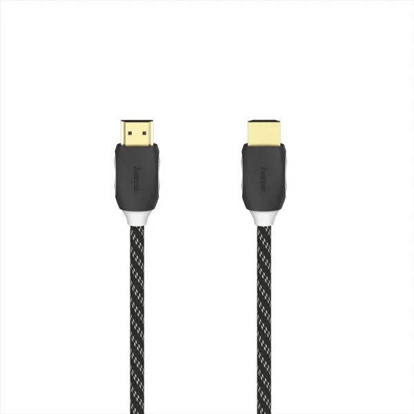 Hama HDMI kábel 4K, 1,5 m, pozlátený, opletený, blister/displej 85444290