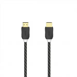 Hama HDMI kábel 4K, 1,5 m, pozlátený, opletený, blister/displej 85444290