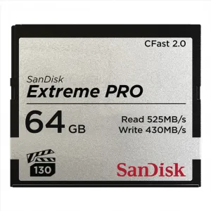 SanDisk Extreme Pro CFAST 2.0 64 GB 525 MB/s VPG130 NAHRADA ZA 139715 85235110