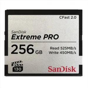SanDisk Extreme Pro CFAST 2.0 256 GB 525 MB/s VPG130 85235110