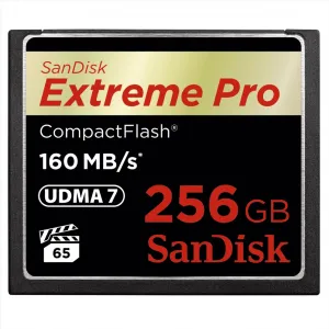 SanDisk Extreme Pro CF 256 GB 160 MB/s VPG 65, UDMA 7 85235110