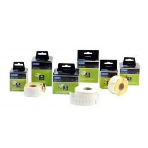Dymo papierové štítky 70mm x 54mm, biele, na diskety, 320 ks, 99015, S0722440 99015