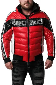 Pánska bunda CIPO & BAXX CJ268 RED Farba: Červená, Konfekčná veľkosť: L