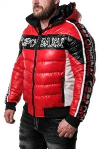 Pánska bunda CIPO & BAXX CJ268 RED Farba: Červená, Konfekčná veľkosť: L
