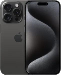 Apple iPhone 15 Pro 256GB Black Titanium, MTV13SX/A