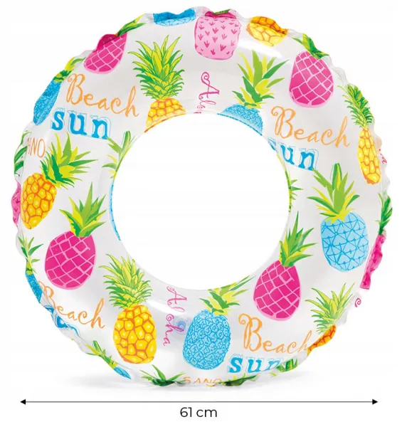 Nafukovací plávací kruh 61 cm pre deti