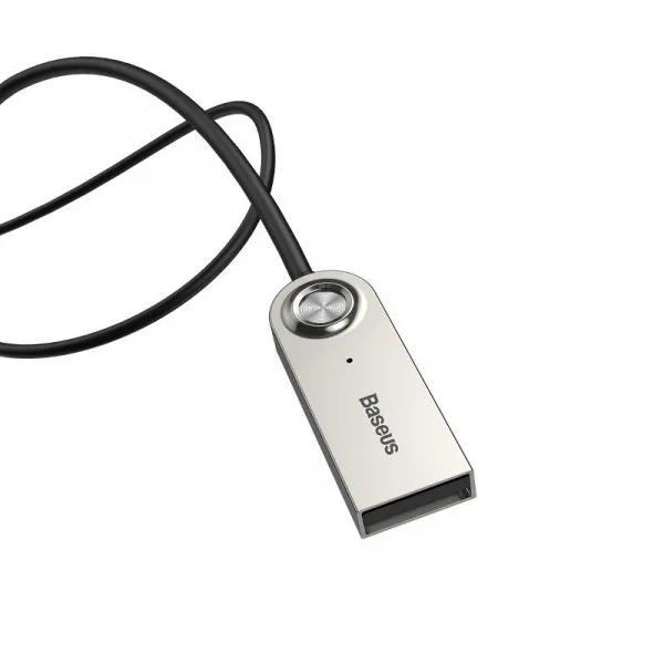 Baseus USB, AUX Bluetooth 5.0 audio adaptér (čierny) 018738