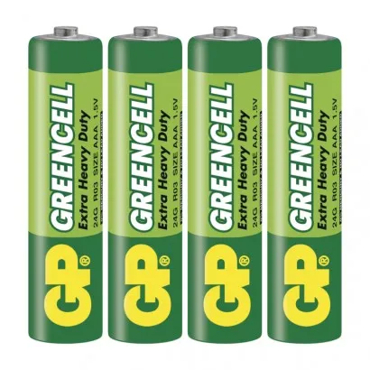GreenCell GP AAA R03 Zinko Chloridové Batérie 4ks