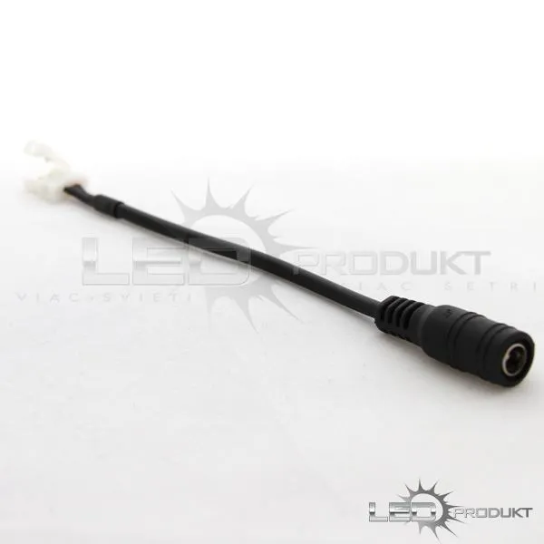 LEDprodukt Klip spojka s DC konektorom Samica (8mm)