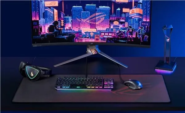 Podložka pod myš ASUS ROG SCABBARD II (NC08), 900x400x3mm, textilná