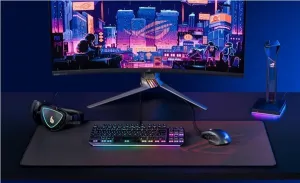 Podložka pod myš ASUS ROG SCABBARD II (NC08), 900x400x3mm, textilná