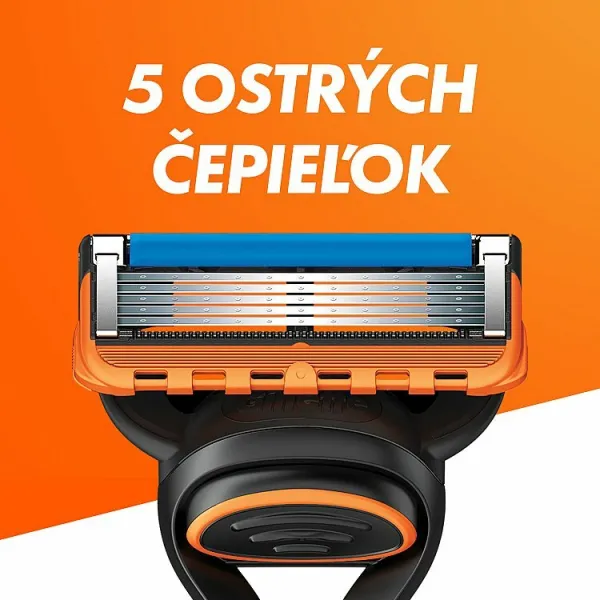 Gillette Fusion5 Holiaci Strojček pre Mužov, 1 Holiaci Strojček, 2 Náhradné Hlavice